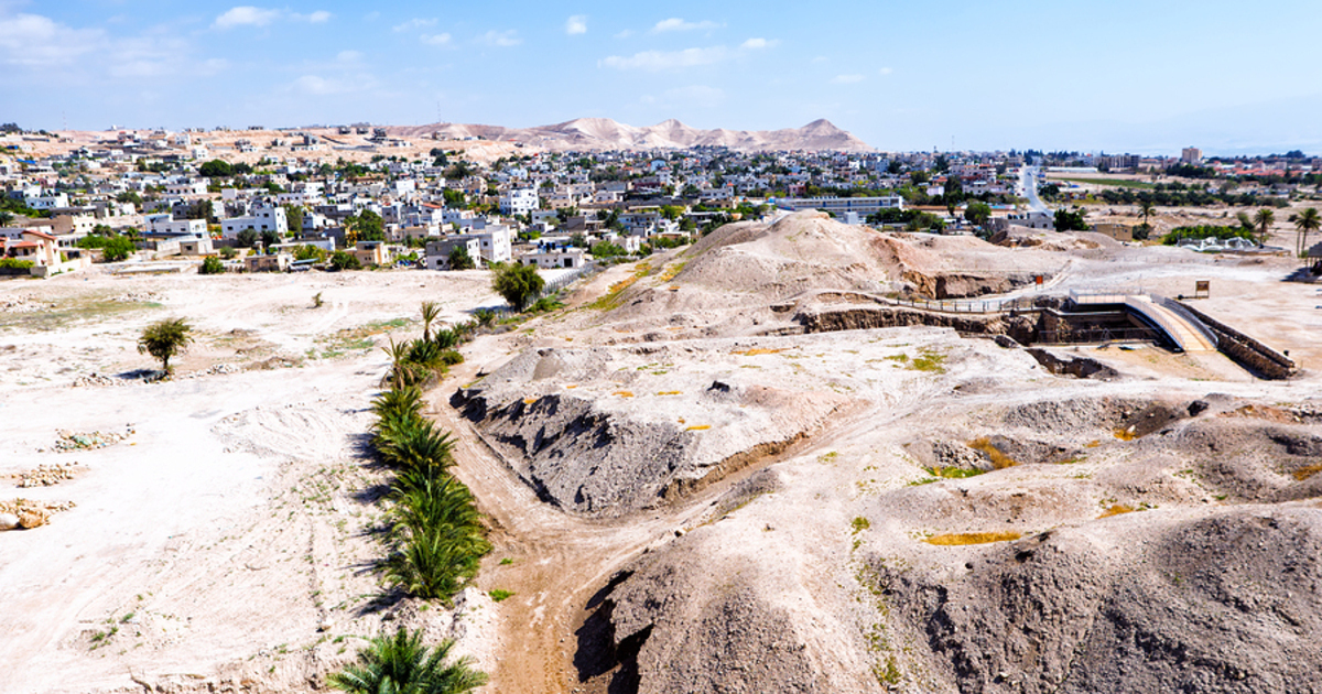 Biblical Jericho Holy Land site